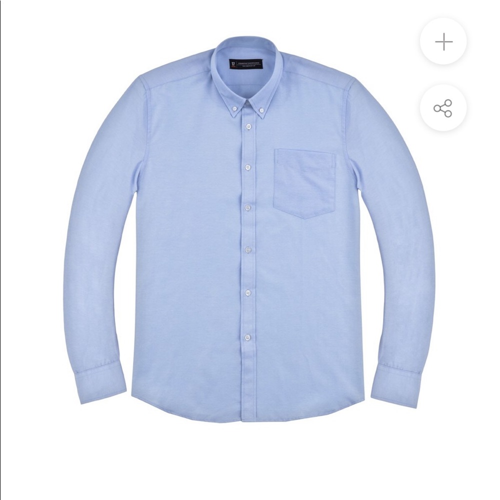 Combat gentleman oxford button down collar shirt